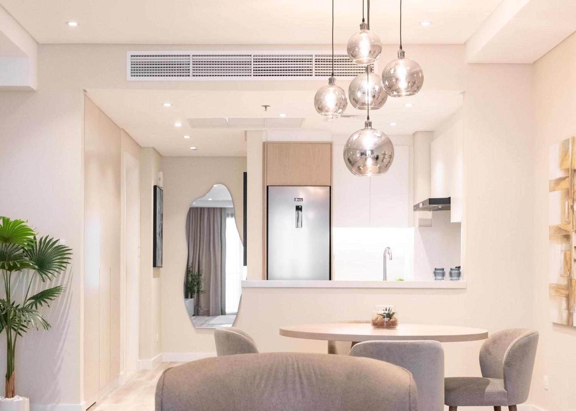 Relaxing 1 Bedroom Apartment At 5 Star Resort Dubaj Kültér fotó