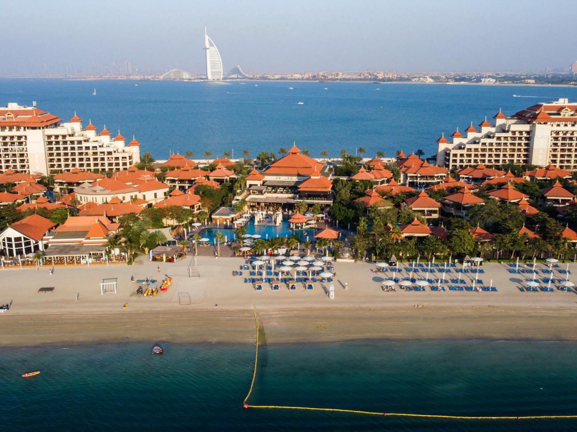 Relaxing 1 Bedroom Apartment At 5 Star Resort Dubaj Kültér fotó