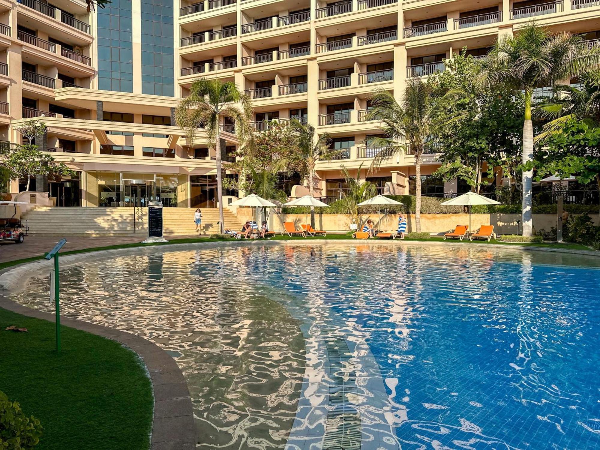 Relaxing 1 Bedroom Apartment At 5 Star Resort Dubaj Kültér fotó